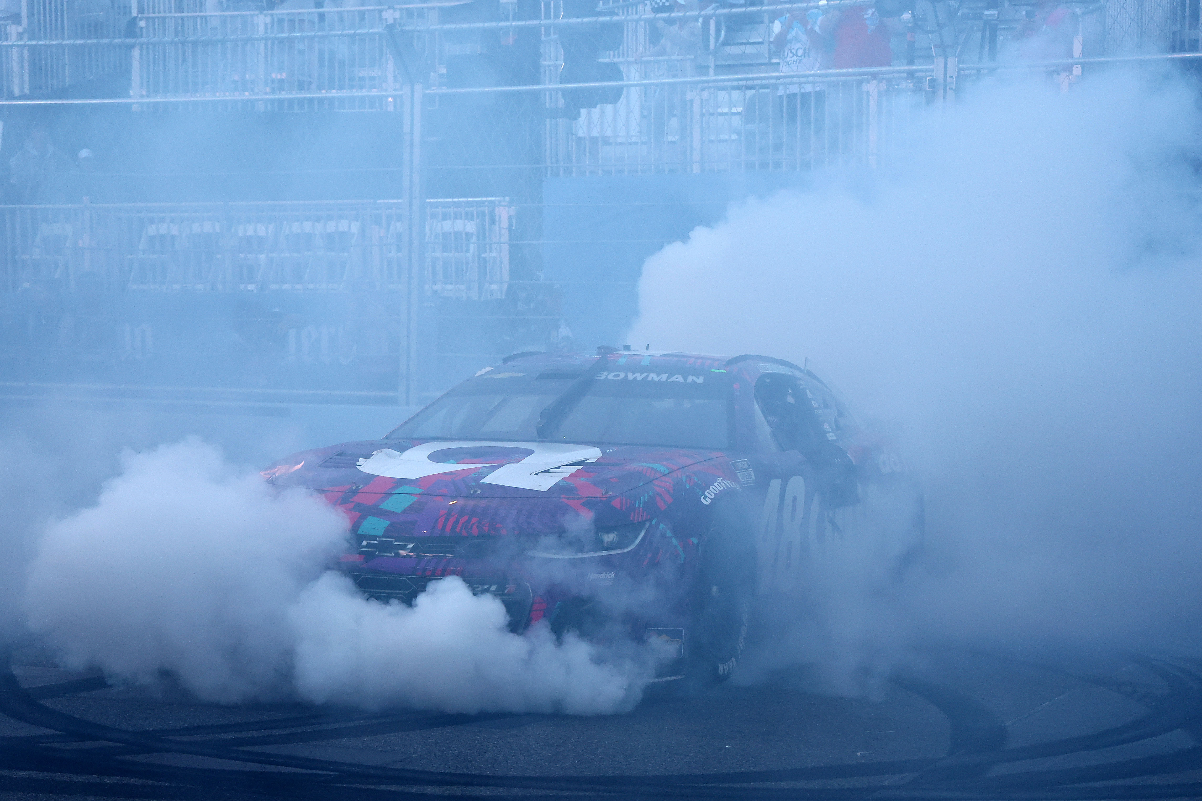 Hendrick Motorsports driver Alex Bowman was the winner of the 2024 Chicago street race - Source: Imagn